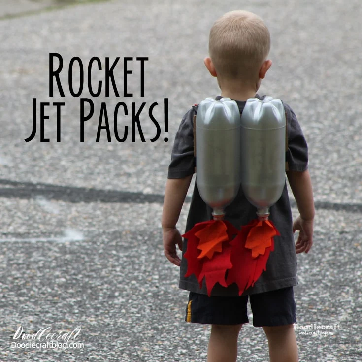 Super Sci-Fi Rocket Fueled Jet Pack--Upcycled Craft DIY
